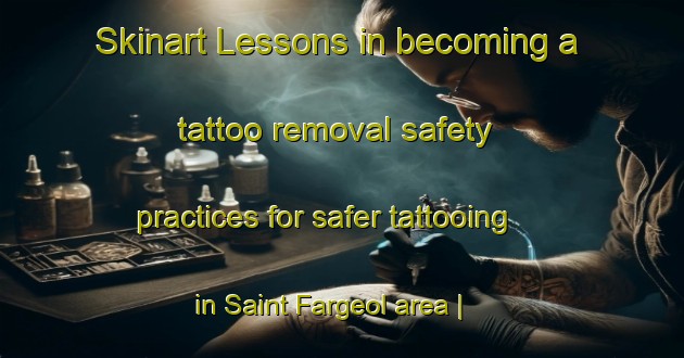 Skinart Lessons in becoming a tattoo removal safety practices for safer tattooing in Saint Fargeol area | RemovalTraining | RemovalClasses | SkinartTraining-France